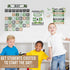 Hadley Designs Farmhouse Classroom Calendar Set Bulletin Board Sets For Teachers - Bulletin Board Calendar, School Calendar For Classroom, Classro...