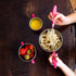 Innobaby Din Din Smart EZ Grip Spoon and Fork with Carrying Case, Utensil Set for Kids and Toddlers, BPA Free (Pink)...
