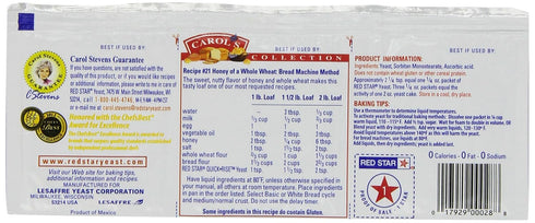 Red Star Quick Rise Yeast, 3/4-Ounce (Pack of 9)...