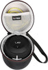 LTGEM Hard Travel Carrying Case for Ultimate Ears WONDERBOOM 4/3 / 2 Portable Waterproof Bluetooth Speaker, Black+Grey...