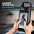 Statik MarCase Waterproof Dry Bag 2L - IPX8 Roll Top Small Waterproof Bag, Touchscreen Phone Window & Light Reflective Stripes, Boating & Kayak Ac...