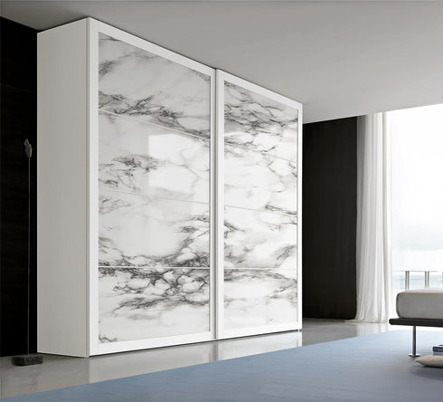 Safiyya Wallpaper Marble Contact Paper Granite Wallpaper Peel and Stick Modern Adhesive Removable Wallpaper White and Grey Contact Paper for Count...