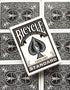 Bicycle Black Playing Cards, Standard Index, 1 Deck...