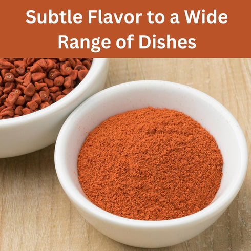 SPICY ORGANIC Annatto Powder 16 oz. – Certified USDA Organic - Ground Achiote Seed Spice for Seasoning and Cooking...