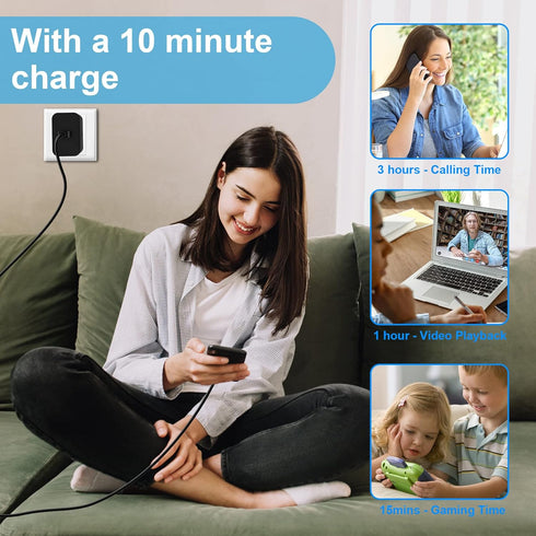 45W Super Fast Charging USB Type C Wall Charger Block for Samsung Galaxy S23 Ultra/S23/S23+/S22 Ultra/S22+/S22/Note 10/Note 20/S20/S21/S10, Galaxy...