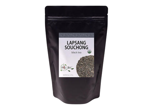 Organic Lapsang Souchong Tea, Loose Leaf Smoked Black Tea, Caffeine, Smoky Lapsang, Culinary Grade Smoked Tea for Cooking | 8oz Bulk Tea, 80-100 C...