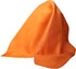 Fine Orange 100% Silk Pocket Square Full-Sized 16"x16"...