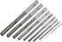 uxcell Chucking Reamer Set Lathe Machine Reamer Straight Flute Milling Cutter High Speed Steel H7 Tolerance (2mm 3mm 4mm 5mm 6mm 7mm 8mm 9mm 10mm)...