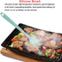 Silicone Spatulas Set, Rubber Spoon Spatula Heat Resistant Spoonula One Piece Design Seamless Spatula Non-Stick Scrapers Baking Mixing Tool (Light...