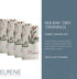Elrene Home Fashions Holiday Tree Trimmings Fabric Napkins, Set of 4, 17 Inches x 17 Inches...