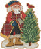 Mill Hill Scotch Pine Santa Beaded Counted Cross Stitch Ornament Kit 2022 Timberline Santas MH202231...