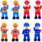 PlenPLAY 8 Piece Community Helpers Toys - People Figures for Kids: City Edition - Firefighters, Police Officers, Construction Workers, Community H...