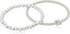 Nine West Silver-Tone 2 Row Stretch Bracelet...