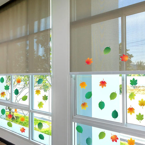 128 Pcs Classroom Tree Bulletin Board Set Woodland Whimsy Tree for Bulletin Board Leaves Cutout Classroom Tree Wall Decor for School Classroom Cha...