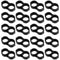 20 Pack Drip Irrigation 1/2" Drip Tubing End Closure Stop End Cap Plugs Fitting Kit 17mm for Garden Greenhouse Patio and Lawn Agricultural Waterin...