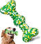 Dog Chew Toy for Aggressive Chewers Large Breed - Tough Durable Dog Toys for Medium/Large Dogs - Indestructible Natural Rubber Bone Toys for Teeth...