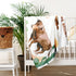 Cowboy Baby Monthly Milestone Blanket with Felt Lariat Frame Western Bull Theme Blankets for Toddler Photography Background Prop Cow Pattern Soft ...