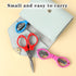 Folding Scissors, 3Pack small scissors Portable Mini Travel Trip Scissors Crafting Scissors Stainless Steel Retractable Mini Scissors for Home Off...