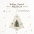 Spode Christmas Tree Trivet - 8" Heat Resistant Porcelain Christmas Holiday Tabletop Protector - Dishwasher Safe...