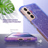 ULAK Galaxy S21 Case, Clear Glitter Case Sparkly Soft TPU Bumper Bling Cover for Women Girls Transparent Protective Phone Case for Samsung Galaxy ...