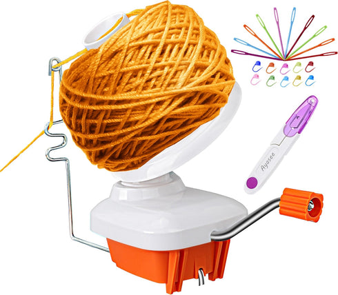 Ayasee Needlecraft Yarn Ball Winder Hand-Operated Yarn Ball Winder Swift Yarn Winder (O22)......