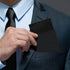 12 Pcs Men's Flat Prefolded Pocket Square Masculine Polyester Suit Rectangular Pocket Square Handkerchief on Card, 12 Colors...