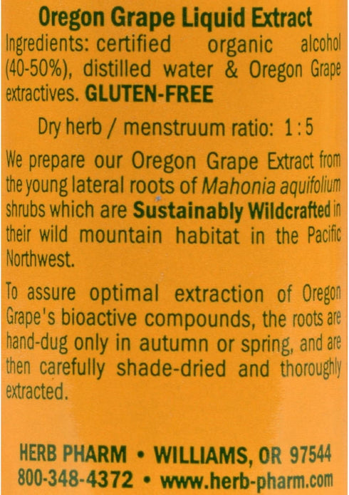 Herb Pharm Oregon Grape Root Liquid Extract - 1 Ounce...