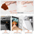 Silicone Baking Mat, Set of 2 Square Non-Stick Cuttable Baking Mats 8/9/10 inches - Best German Silicone...