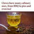 The Spice Way Cloves - ground (4 oz) clove powder or clove spice, for many savory dishes and even ground cloves tea...