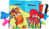 Baby Plush Cloth Book Toy ,Soft Crinkle Books for Babies, Non Toxic Fabric Touch and Feel Crinkle Cloth Books Early Educational Stimulation Toys f...
