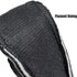 Leatherette Gear Shift Knob Cover, Hoop and Loop Design Auto Car Shift Knob Protector, Black...