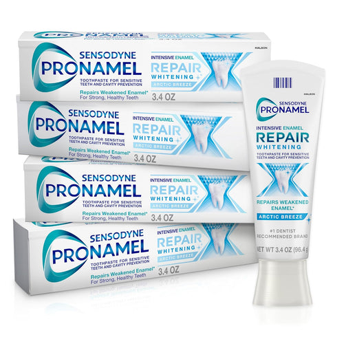 Sensodyne Pronamel Intensive Enamel Repair Toothpaste for Sensitive Teeth and Cavity Protection, Whitening Toothpaste to Strengthen Enamel, Arctic...