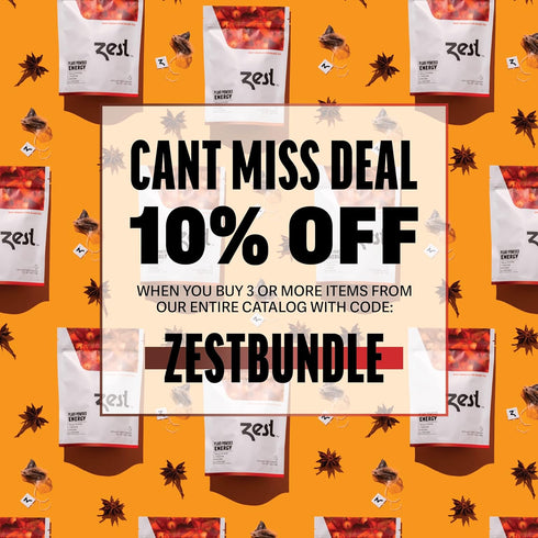 Zest 150mg High Caffeine Energy Leaf Blend - Spicy Masala Chai Black Tea - 20 Pack Bag - All Natural Strong Flavored Healthy Coffee Alternative Hi...