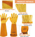 Long Gardening-Gloves Women/Men-Thorn proof Rose Pruning Heavy Duty Gauntlet-M...