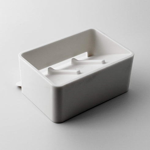 Soap Mate Slanted soap Dish with self-draining & Drying Fast Natural soap Saver for Bathroom, Shower tub & Kitchen Sink Household (Cool White)...