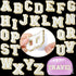 WILLBOND 52 Pieces Chenille Letter Patches Self Adhesive 2 Sets of A-Z Letter Patches Sticker with Gold Glitter for Backpacks Hat Clothes Notebook...