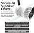 Sonic Technology Disposable Sanitary Ear Covers for Headphones and Headsets: 50 Pair (2.5") Woven Paper Head Phone Ear Caps - Hygienic Headset & H...