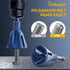 Deburring External Chamfer Tool, YG8 Carbide Blade, Deburring Drill Bit, Remove Burr Tools with Quick Release Shank, Repair Tools for Damaged Bolt...