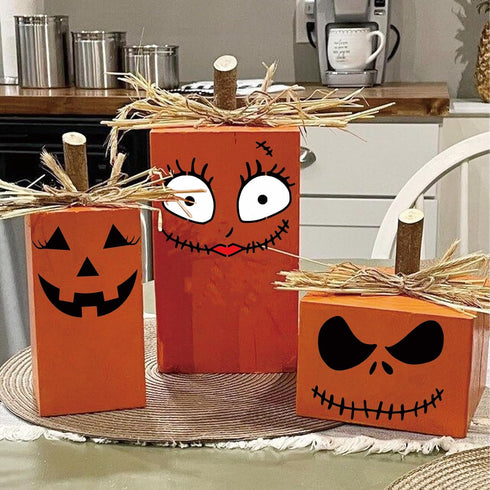 Halloween Stencils for Painting on Wood Craft Large Reusable Boo Skeleton Pumpkin Spider Web Boo Trick or Treat Paint Stencils for Door Hanger Wal...