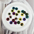 20 Pairs 18mm Owl Bird Glass Eyes for Art Dolls Sculptures Props Masks Fursuits Jewelry Making Taxidermy Flatback...