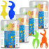 Kids Flossers, Kids Dental Floss Picks without Fluoride, Unflavored, 4 Colors Ocean Animals Shaped Makes Flossing Fun, 50 Count (Pack of 4)...