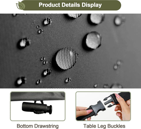 Kids Water Table Cover Fit Little Tikes Fish 'n Splash Water Table, Waterproof Dust Proof Outdoor Toys Cover-Cover only (Grey, S)...