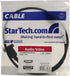 StarTech.com 3ft HDMI Female to Male Adapter, 4K High Speed Panel Mount HDMI Cable, 4K 30Hz UHD HDMI, 10.2 Gbps Bandwdith, 4K HDMI Female to HDMI ...