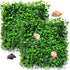 2 PCS Hermit Crab Climbing Toys Faux Grass Mat 10 x 10 Inch Fake Turf Hermit Crab Climbing Wall Square Plastic Aquarium Plants Lawn Hermit Crab Su...