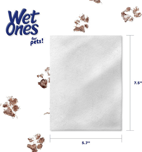 Wet Ones for Pets Multi-Purpose Dog Wipes With Aloe Vera | Dog Wipes For All Dogs in Tropical Splash, Wet Ones Wipes for Paws & All Purpose | 50 C...