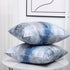 Blue and Grey Abstract Art Artwork Pillow Cover, Gallery Modern Decorative Throw Pillows Cushion Cover for Bedroom Sofa Living Room 18 x 18 Inch S...
