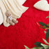 LOCHAS Ultra Soft Indoor Modern Area Rugs Fluffy Living Room Carpets for Children Bedroom Home Decor Nursery Rug 3x5 Feet, Red...