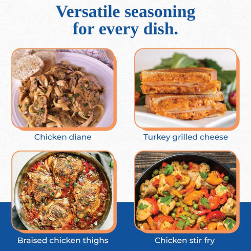 Chef Paul Magic Seasonings Blends Poultry Magic Seasoning | MSG-Free Chicken Seasoning | Gluten-Free Poultry Rub | For Roasting, Grilling & Cookin...