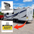Aootf Trailer License Plate Bracket Holder- Truck/RVs/Boats Aluminum Car Tag Holder and Stainless Steel Chrome Frame, Universal License Plate Ligh...