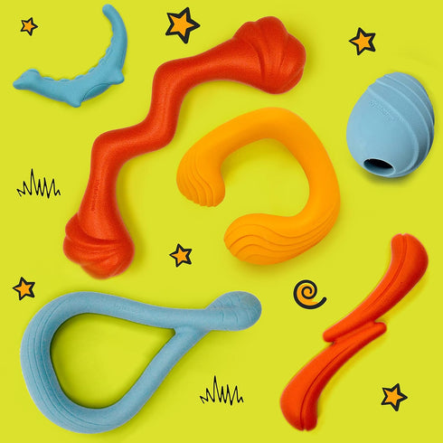 Nylabone Stik-GO Interactive Dog Toy - Lightweight Flexible Floatable Dog Fetch Toy for Creative Play & Dog Exercise...